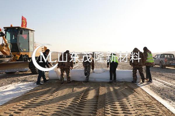 《東方環?？萍加邢薰疚ｋU廢物處理》土工布施工